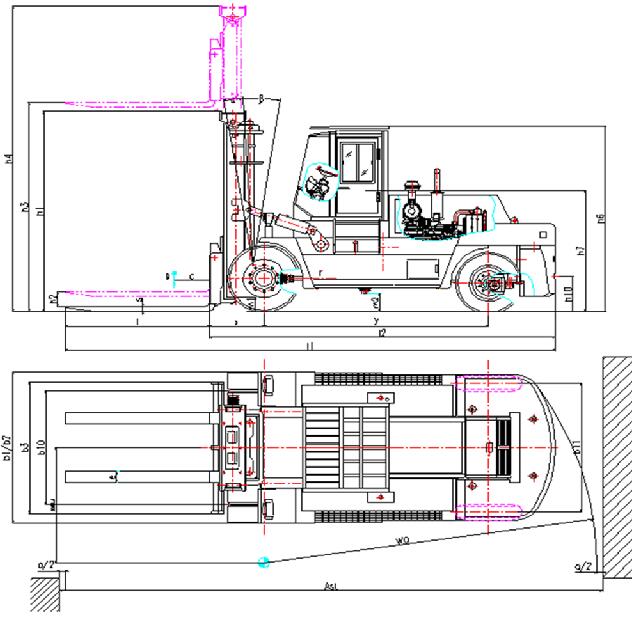 45 Ton Forklift