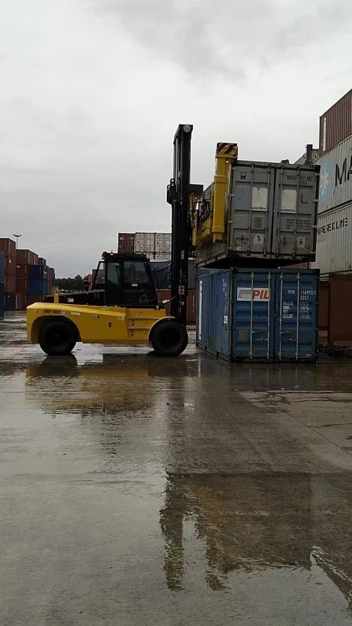 16 Ton Forklift Attach Empty Container Handler