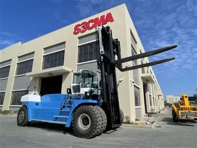 SOCMA الثقيلة 50 طن 50T معدات ميناء الرافعة الشوكية لصناعة الصلب