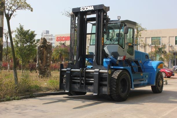 16 Ton Diesel Heavy Forklift Truck Color Blue
