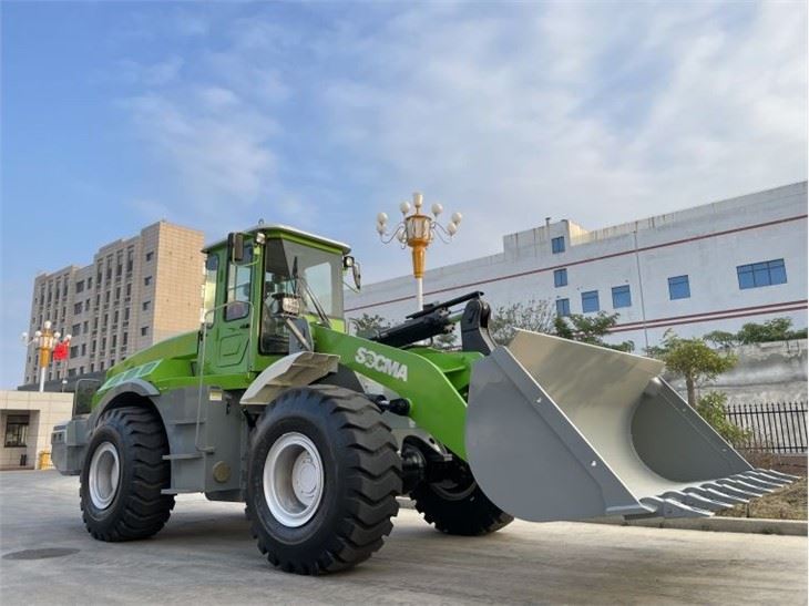 5 Ton Electric Wheel Loader Lithium Machine SOCMA SANY