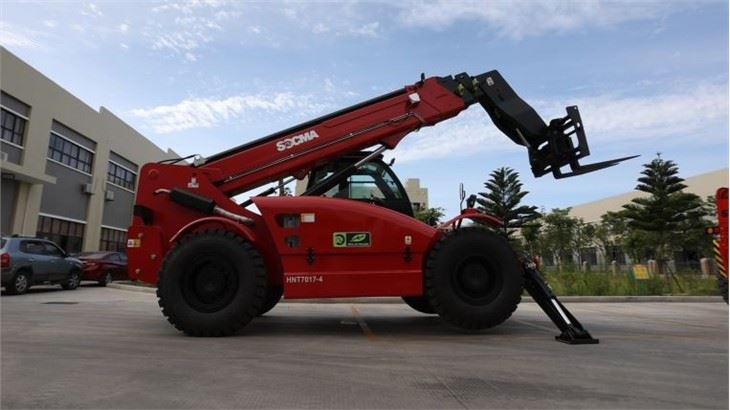 Telescopic Forklift Machine SOCMA Machine HNT Telehandler